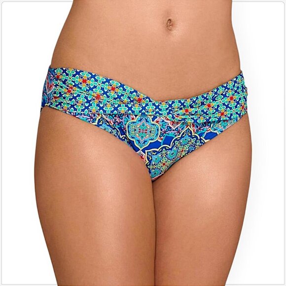 Sunsets Pompeii Bardot Top & Twist and Shout Bottoms Bikini Set NWT NEW 36DD / M - Picture 3 of 6